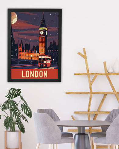 London Night [BREATHE] Art Poster
