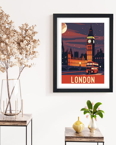 London Night [BREATHE] Art Poster