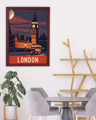 London Night [BREATHE] Art Poster