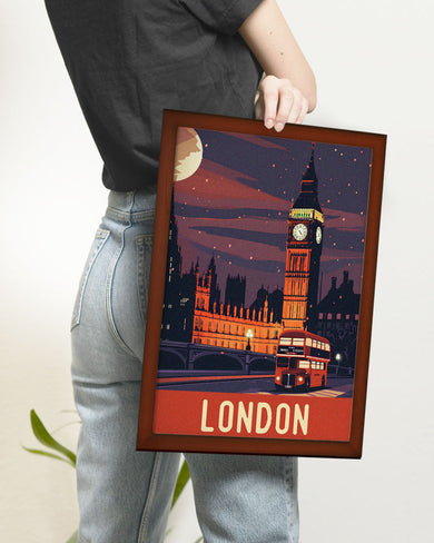 London Night [BREATHE] Art Poster