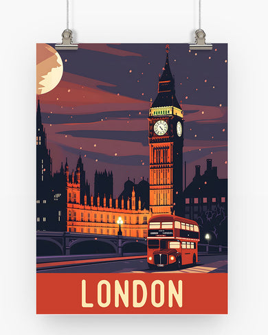 London Night [BREATHE] Art Poster
