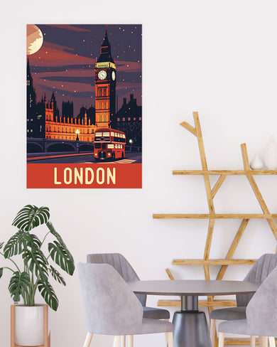 London Night [BREATHE] Art Poster
