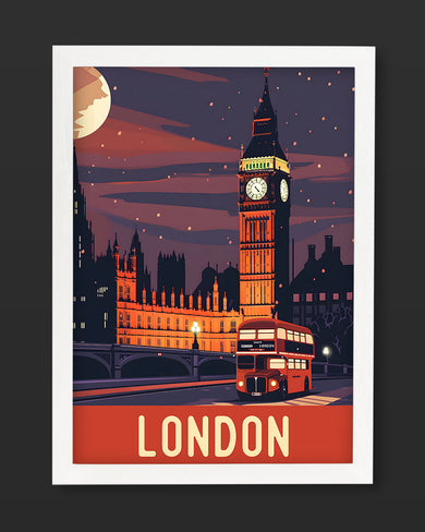 London Night [BREATHE] Art Poster