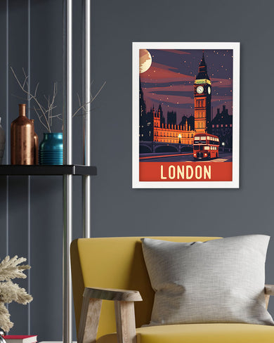 London Night [BREATHE] Art Poster