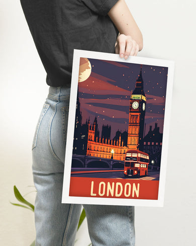 London Night [BREATHE] Art Poster