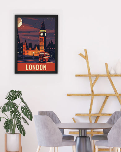London Night [BREATHE] Art Poster