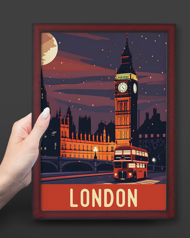 London Night [BREATHE] Art Poster