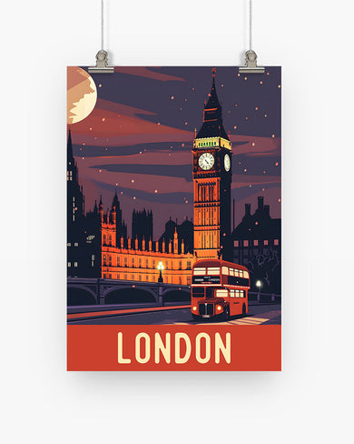 London Night [BREATHE] Art Poster