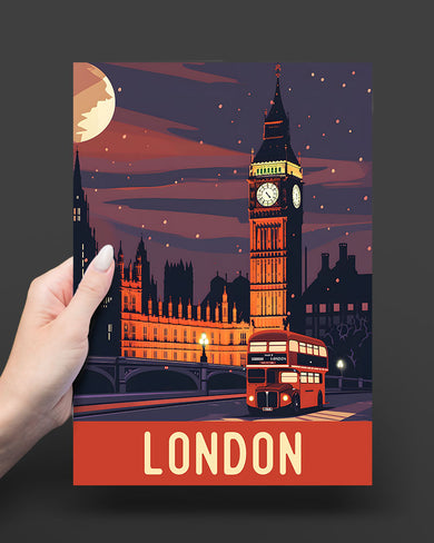 London Night [BREATHE] Art Poster