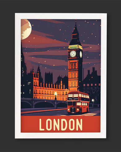 London Night [BREATHE] Art Poster