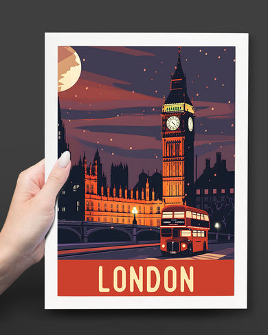 London Night [BREATHE] Art Poster