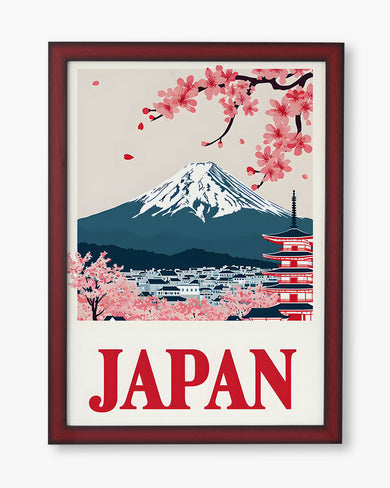 Mount Fuji [BREATHE] Art Poster