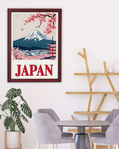 Mount Fuji [BREATHE] Art Poster