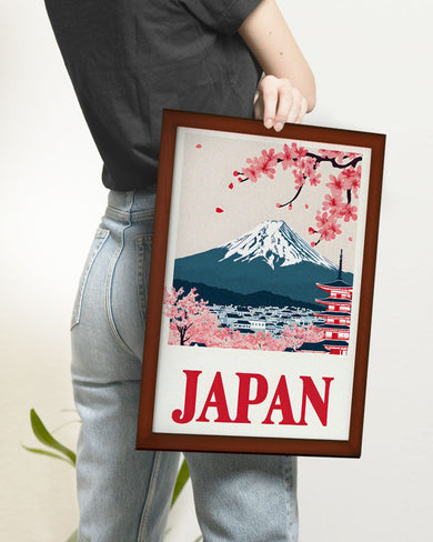 Mount Fuji [BREATHE] Art Poster