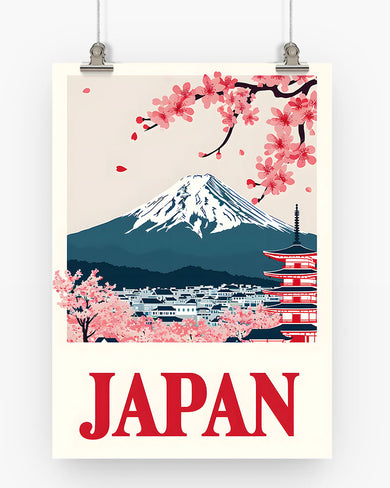 Mount Fuji [BREATHE] Art Poster