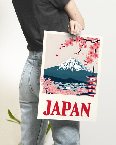Mount Fuji [BREATHE] Art Poster