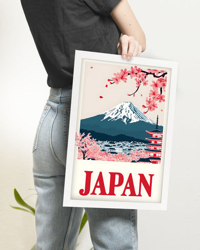 Mount Fuji [BREATHE] Art Poster