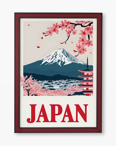 Mount Fuji [BREATHE] Art Poster