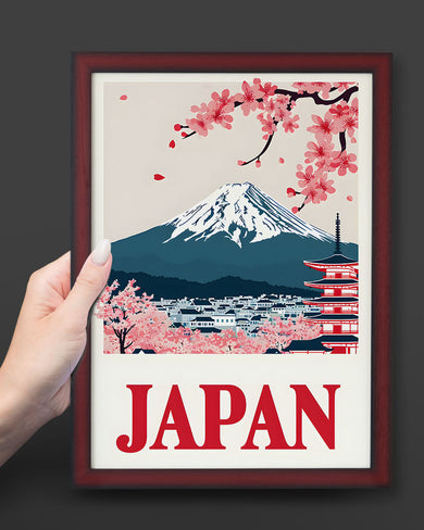 Mount Fuji [BREATHE] Art Poster