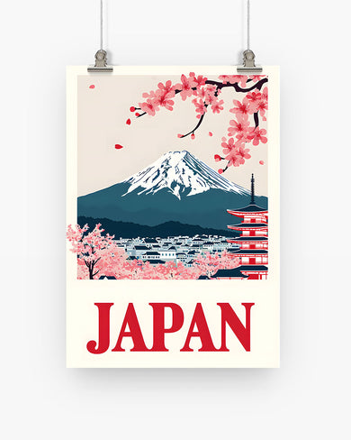 Mount Fuji [BREATHE] Art Poster