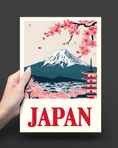 Mount Fuji [BREATHE] Art Poster
