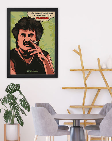 Rajini-Searching for Someone [WDE] Art Poster