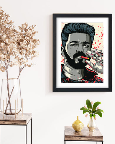 Vijay BadAss Leo [WDE] Art Poster