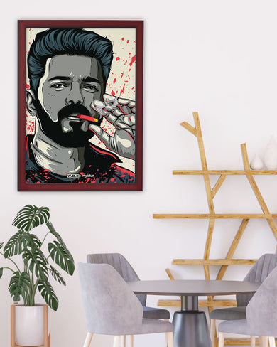 Vijay BadAss Leo [WDE] Art Poster