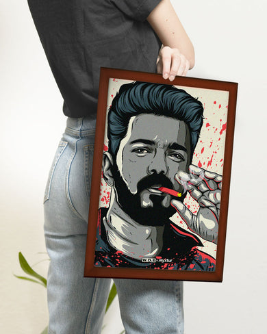 Vijay BadAss Leo [WDE] Art Poster