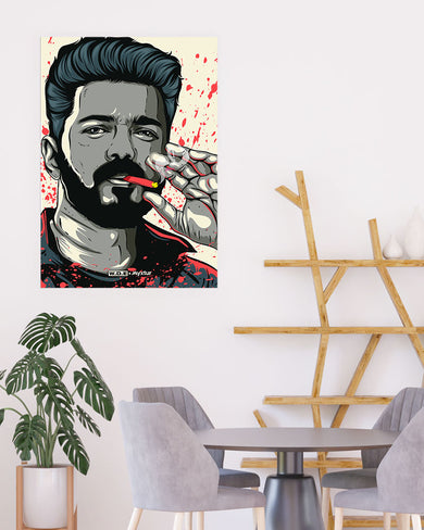 Vijay BadAss Leo [WDE] Art Poster