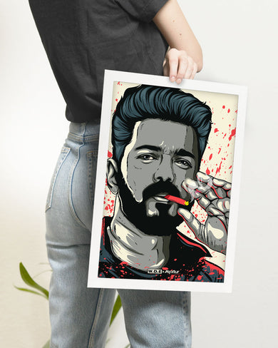 Vijay BadAss Leo [WDE] Art Poster