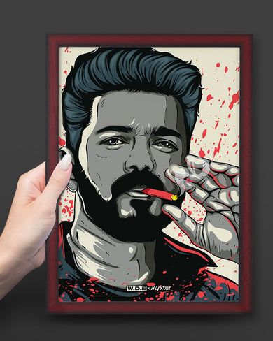 Vijay BadAss Leo [WDE] Art Poster