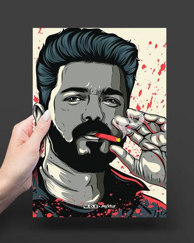 Vijay BadAss Leo [WDE] Art Poster