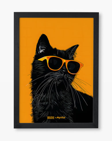 Feline Flair [BREATHE] Art Poster