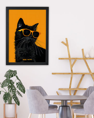Feline Flair [BREATHE] Art Poster