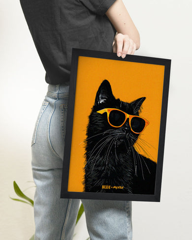 Feline Flair [BREATHE] Art Poster