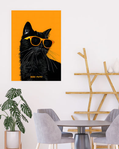 Feline Flair [BREATHE] Art Poster