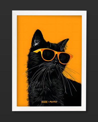 Feline Flair [BREATHE] Art Poster