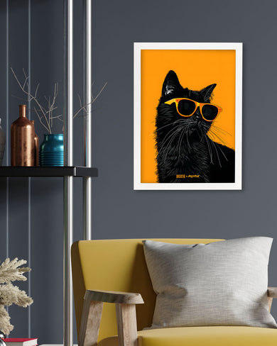 Feline Flair [BREATHE] Art Poster