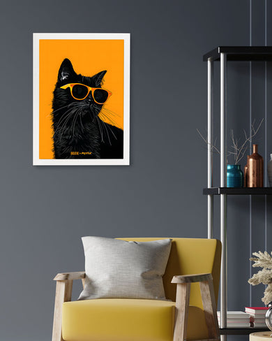 Feline Flair [BREATHE] Art Poster