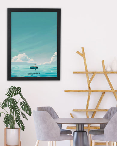 Ocean Calm [BREATHE] Art Poster
