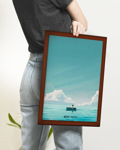 Ocean Calm [BREATHE] Art Poster