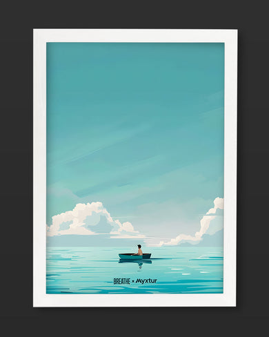 Ocean Calm [BREATHE] Art Poster