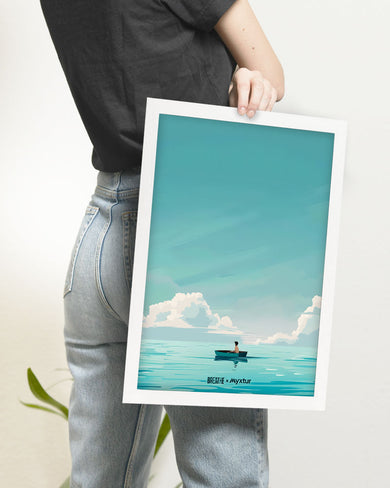 Ocean Calm [BREATHE] Art Poster