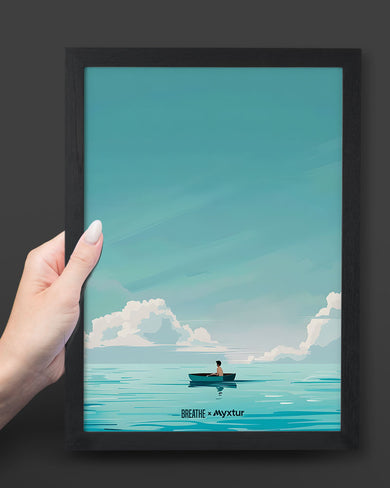 Ocean Calm [BREATHE] Art Poster