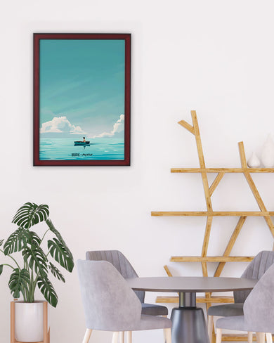Ocean Calm [BREATHE] Art Poster