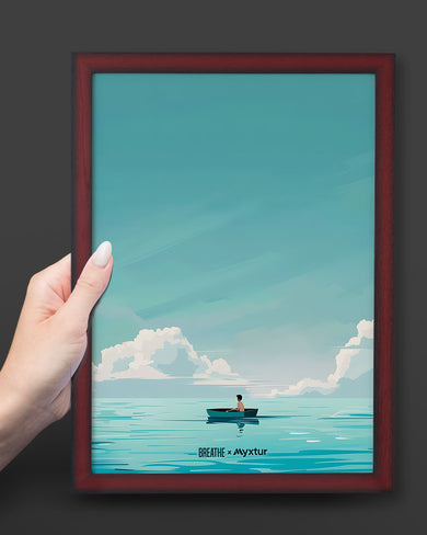 Ocean Calm [BREATHE] Art Poster