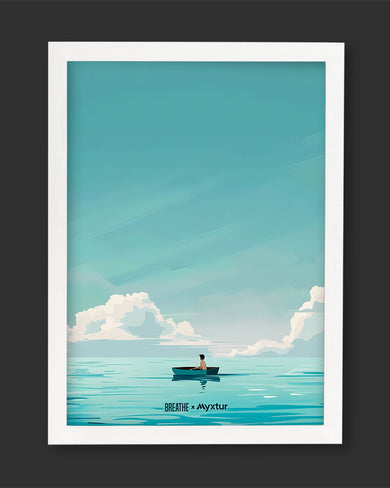 Ocean Calm [BREATHE] Art Poster