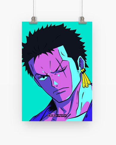 Pirate-Swordsman-[WDE] Art Poster