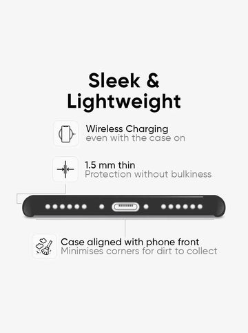Sleek & Lightweight. Supports wireless charging